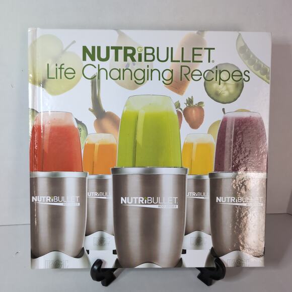 Lot of 2 Nutribullet Books Life Changing Recipes User Guide & Recipe Book - Picture 3 of 12